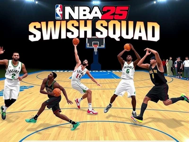 NBA 2K25 Swish Squad Gameplay Screenshot